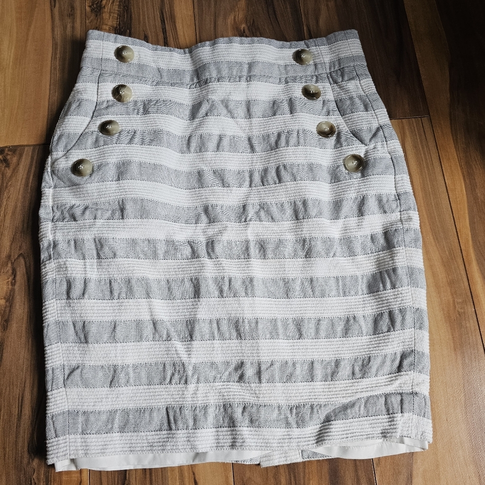 Ann Taylor Loft Admiral Pencil Skirt Size 0P